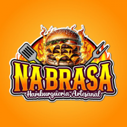 Logo de Na Brasa Hamburgueria Artesanal 